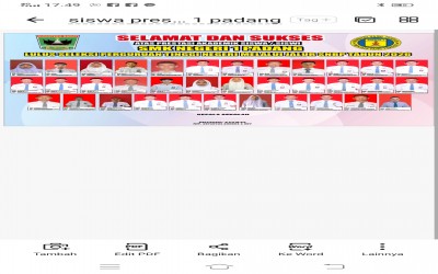 LULUSAN SNBP DARI SMKN 1 PADANG